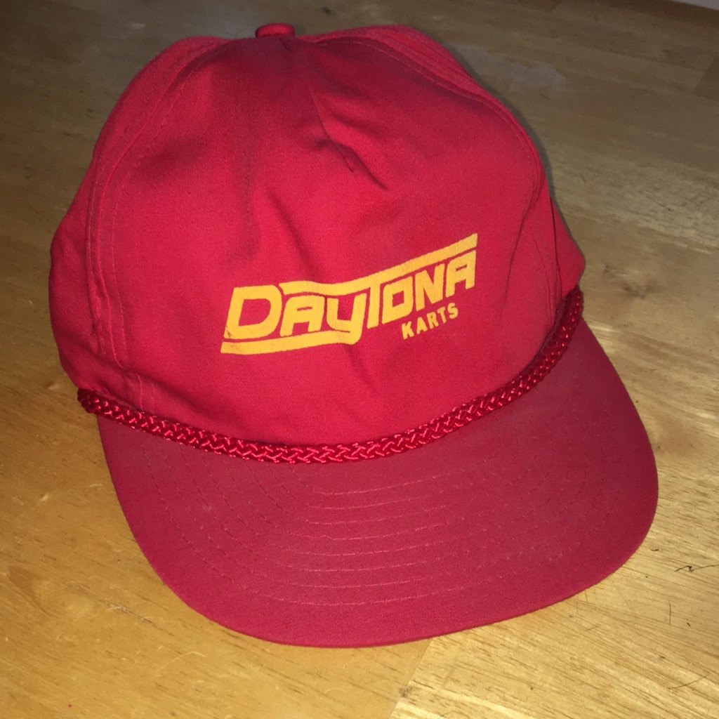 Daytona Karts Hat Nos 6 Panel Adjustable Cap Daytona Karts Hat Nos 6 Panel Adjustable Cap